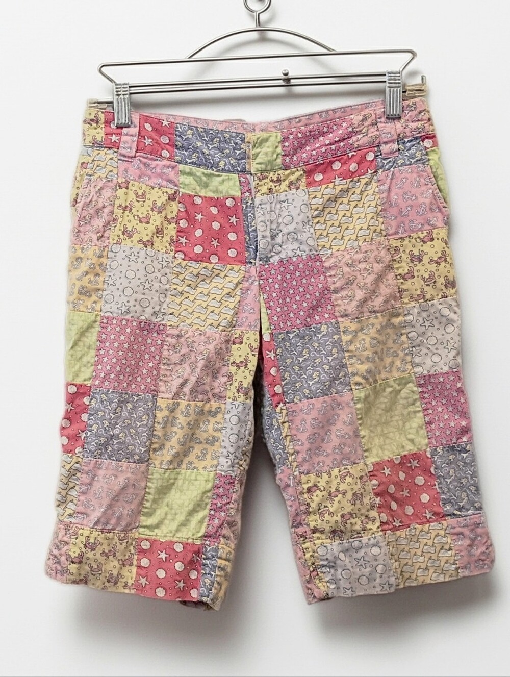Vineyard Vines Patchwork Bermuda Shorts- Sea Creatures S